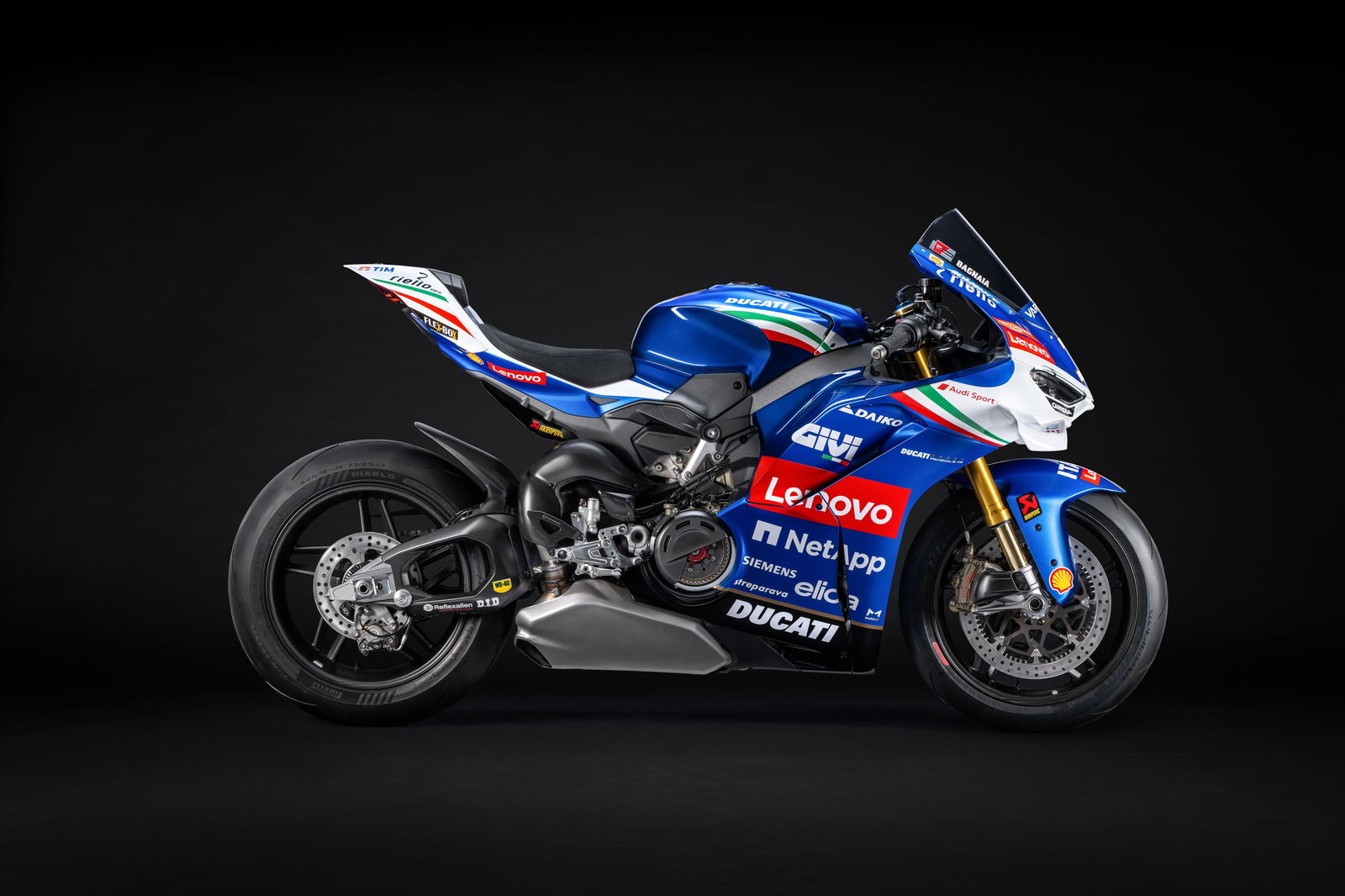 The Ducati Panigale V4 Tricolore Italia